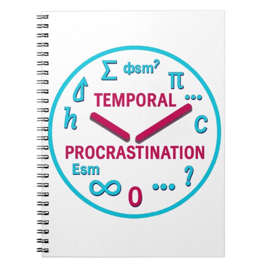 Funny Physics Spiral Notitieboek (Voorkant)