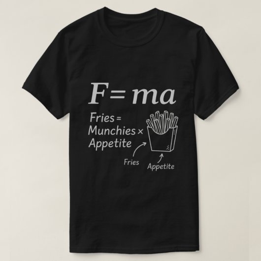 Funny Physics T-shirt (Design voorkant)