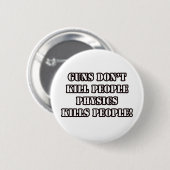 FUNNY PHYSICS T-SHIRTS! RONDE BUTTON 5,7 CM (Voorkant /achterkant)