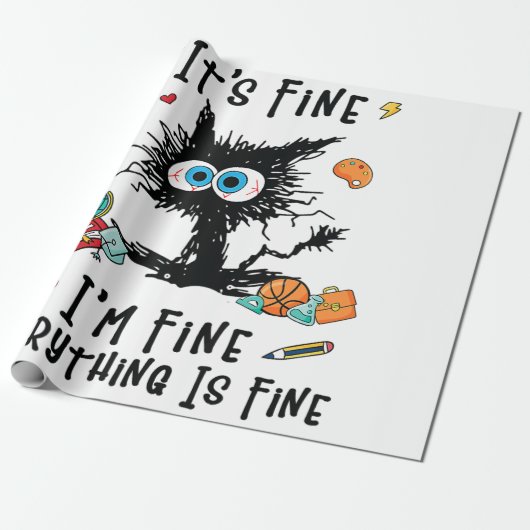 Funny Physics Velociraptor Distance Raptor over Ti Cadeaupapier (Uitgerold)