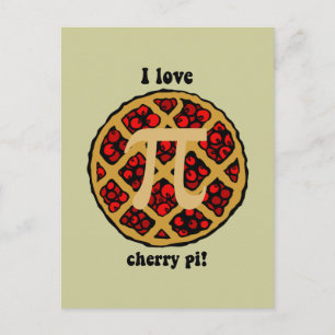 Funny pi briefkaart