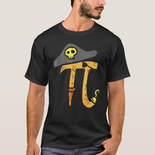 Funny Pi Day 2022 Tarief Pirate Lovers Wiskunde Ge T-shirt (Voorkant)
