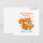 Funny Pi Day Animal with Pie – Math Lover Gift (Voorkant / Achterkant)