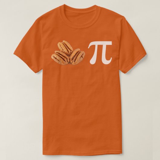 Funny Pi Day Math Pecan PieMathematics Gift T-shirt (Design voorkant)