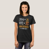 Funny Pi Day Pie Wiskunde Teachers Shirten Pi Symb T-shirt (Voorkant volledig)