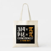 Funny Pi Day Pie Wiskunde Teachers Shirten Pi Symb Tote Bag (Achterkant)