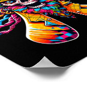 Funny Pi Day Pirate Pi Symbool Wiskunde Kleurrijke Poster (Hoek)