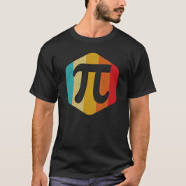 Funny Pi Day  Retro Nerd Geek Wiskunde Pie 3.14 T-shirt