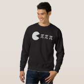 Funny Pi Day Wiskunde Science Ate Pi Symbol Trui (Voorkant volledig)