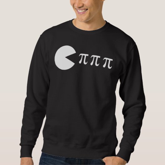 Funny Pi Day Wiskunde Science Ate Pi Symbol Trui (Voorkant)