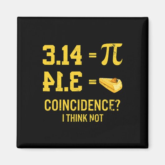 Funny Pi is hetzelfde als een vals toeval dat ik d Magneet (Voorkant)