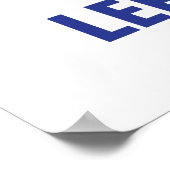 Funny Pi Left Brained Right Brained Poster (Hoek)