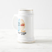 Funny Pi links hersenbreekt rechts Bierpul (Voorkant links)