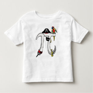 Funny Pi rate Pi Day Humor Kinder Shirts