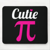 Funny Pi Symbol Shirt Cutie Pi National Pi Day Gif Muismat (Voorkant)