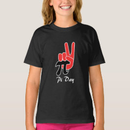 Funny Pi Symbool 3.14 Wiskunde Lover Kinder Meisje T-shirt