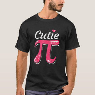 Funny Pi Symbool T - shirts Cutie Pie Nationale Pi