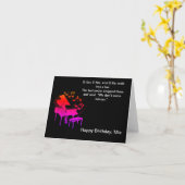 Funny Piano Joke Birthday Kaart (Gele Bloem)