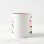 Funny Piano Teacher Tweekleurige Koffiemok (Center)