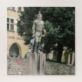 Funny pic of Cyrano de Bergerac with Pigeon Legpuzzel (Verticaal)