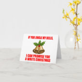 Funny Pick Up Line voor Kerstmis Kaart (Gele Bloem)