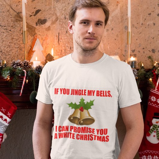 Funny Pick Up Line voor Kerstmis T-shirt