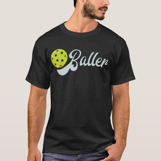 Funny Pickle Baller Team T-shirt (Voorkant)
