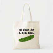 Funny Pickle Canvas tas (Voorkant)