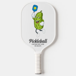 Funny Pickle die Pickleball Aangepaste tekstkaartj Pickleball Paddle