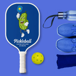 Funny Pickle die Pickleball Aangepaste tekstkaartj Pickleball Paddle