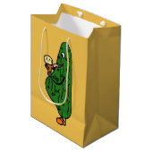 Funny Pickle Gift Bag Medium Cadeauzakje (Voorkant Gekanteld)