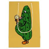 Funny Pickle Gift Bag Medium Cadeauzakje (Achterkant)