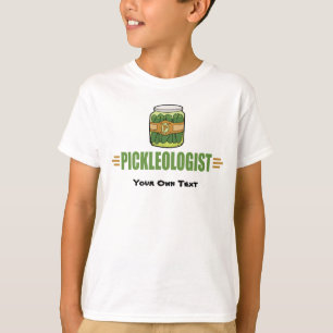 Funny Pickle Lovers Title PICKLEOLOGIST T-shirt