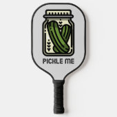 Funny Pickle me Jar van Pickles Pickleball Paddle (Voorkant)