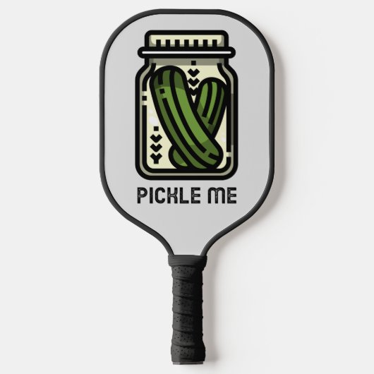 Funny Pickle me Jar van Pickles Pickleball Paddle (Voorkant)