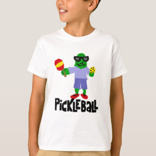 Funny Pickle met Pickleball Paddle T-shirt
