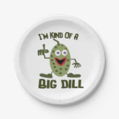 Funny Pickle Party Paper Borden Papieren Bordje (Voorkant)