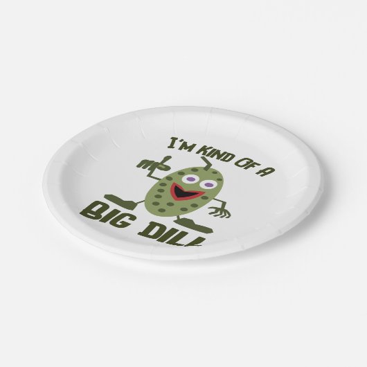 Funny Pickle Party Paper Borden Papieren Bordje (Gekanteld)