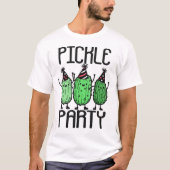 Funny Pickle Party T-shirt (Voorkant)