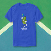 Funny Pickle Pickleball Custom Text T-shirt