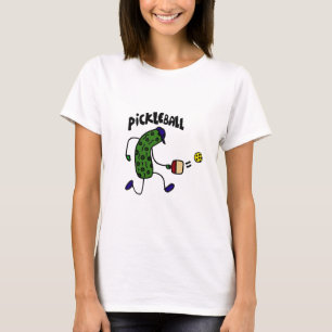 Funny Pickle Spelling Pickleball T-shirt