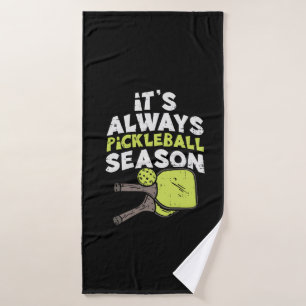 Funny Pickleball Badhanddoek