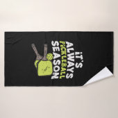 Funny Pickleball Badhanddoek (Badhanddoek)