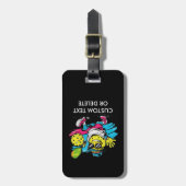 funny pickleball bagagelabel (Voorkant verticaal)