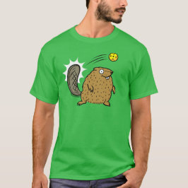 Funny Pickleball Beaver Dink T-shirt