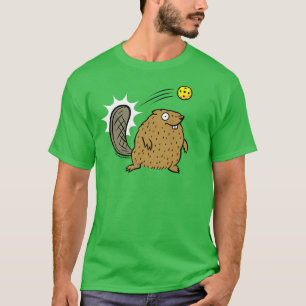 Funny Pickleball Beaver Dink T-shirt