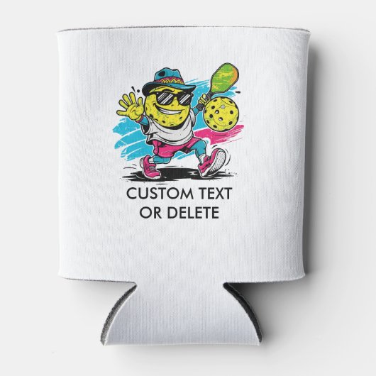 funny pickleball blikjeskoeler (Voorkant)