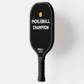 Funny Pickleball Champion Custom Text Name Pickleball Paddle (Links)