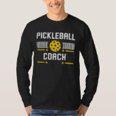 Funny Pickleball Coach Retirement tee for Mom Dad  T-shirt (Voorkant)