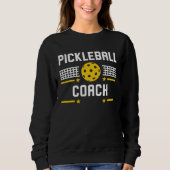 Funny Pickleball Coach Retirement tee for Mom Dad  Trui (Voorkant)